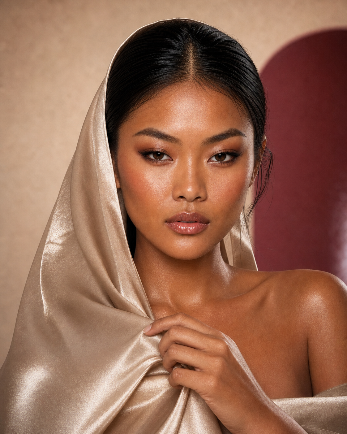 Iyrallicious editorial image introducing the Drape category.