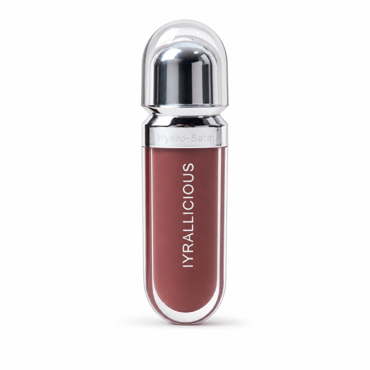 Clean single-gloss studio view of Iyrallicious Hydro-Satin in Secret Crush.